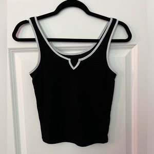 SHEIN Black & White Tank Top